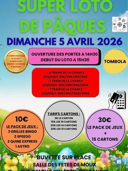 Image du loto Loto multiassociatif mouxois de pâques