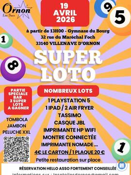 Image du loto Super loto avril des étoiles d'ornon