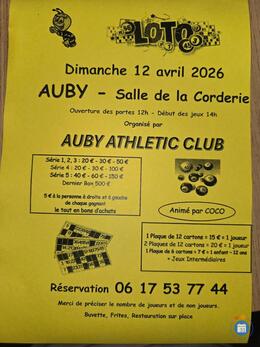 Image du loto Auby athlétic loto