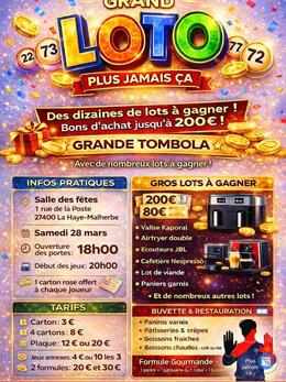 Image du loto Loto 'plus jamais ca'