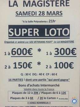 Image du loto Super loto des vétérans