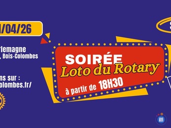Image du loto Grand Loto du Rotary Club de Bois Colombes