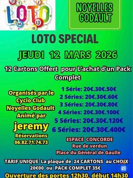 Image du loto LOTO Familial avec pleins de Nouveautés et JEU DES BOITES