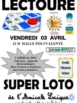 Image du loto Super LOTO de l'Amicale Laïque