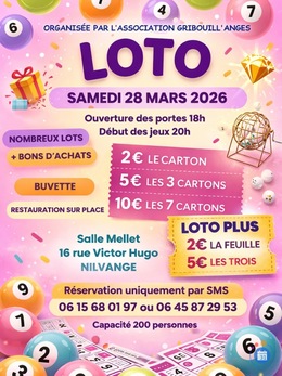 Image du loto Loto A.P.E Gribouill’anges