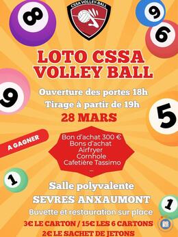 Image du loto Loto du CSSA Volley-Ball