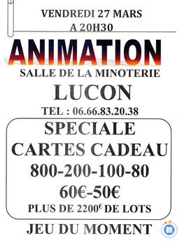 Image du loto Soirée Animation Loto Spéciale Carte Cadeau
