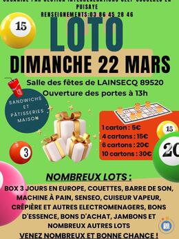 Image du loto Loto de printemps section intergenerations clep sougeres