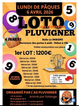 Affiche du loto Loto Foot ASP Pluvigner