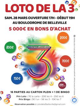 Image du loto Loto interclasse en 3