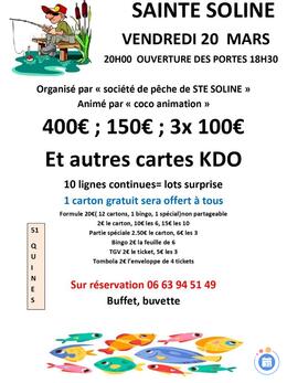 Image du loto loto' peche de STE SOLINE animé par COCO ANIMATION'