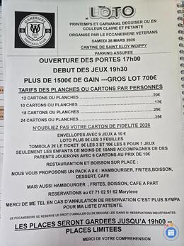 Image du loto Loto du fccanebiere woippy