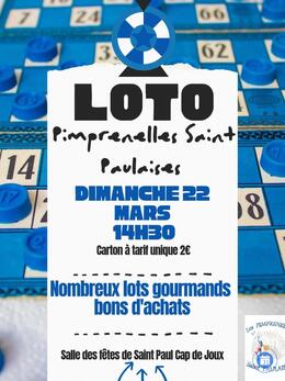 Image du loto Loto des Pimprenelles Saint Paulaises