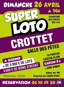 Affiche du loto Loto csmm sport