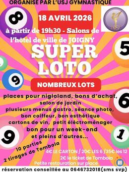 Image du loto Super Loto de l'USJ Gym