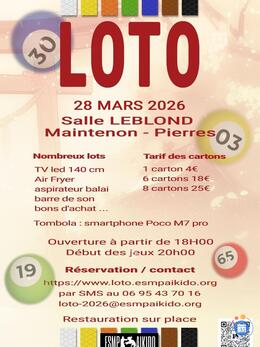 Image du loto Loto esmp aikido