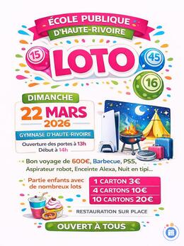 Image du loto Loto de l'ecole publique