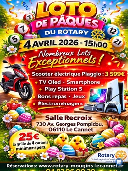 Image du loto Loto rotary de pâques