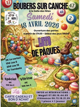 Image du loto Loto du club SDL