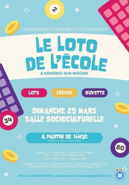 Image du loto Loto de l'APE d'Asnières sur Nouère