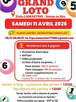 Affiche du loto Loto lamartine