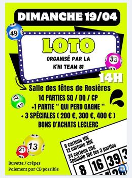 Image du loto Loto de la k'ni team 81