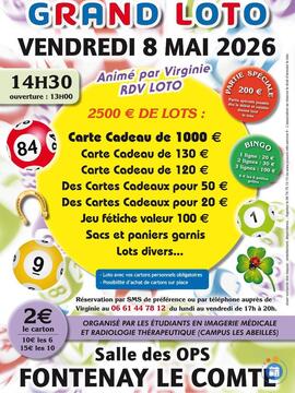 Image du loto Grand loto anime par virginie rdv loto a fontenay le comte