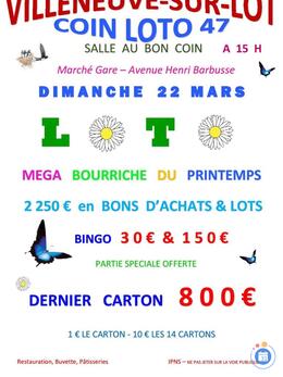 Image du loto Super loto du printemps coin loto 47
