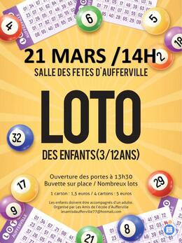 Image du loto Loto des enfants AUFFERVILLE 77
