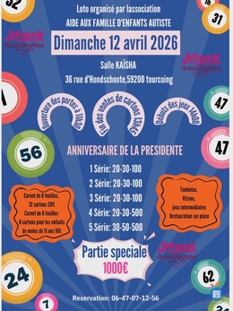 Image du loto Loto aide aux familles d’enfants autistes