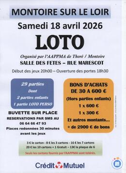 Image du loto 2ème loto de l'AAPPMA Thoré Montoire