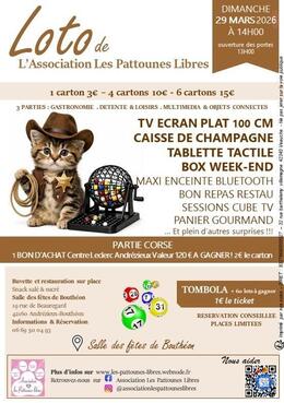 Image du loto Loto les pattounes libres
