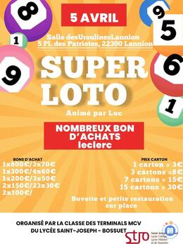 Image du loto Super loto des Ursulines