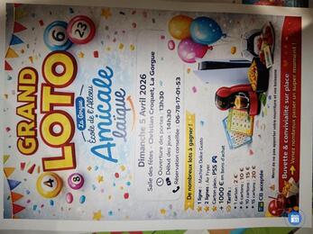 Image du loto Loto de l'amicale laïque de l'école l'alloeu