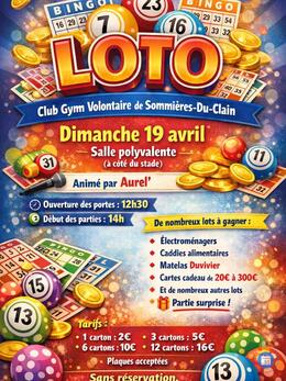 Image du loto Loto du Club Gym Volontaire