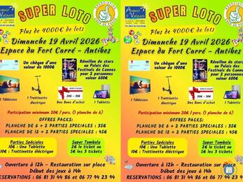 Affiche du loto Super Loto de Avenir et Valeurs
