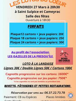 Image du loto LOTO organisé par les Lotos du coeur