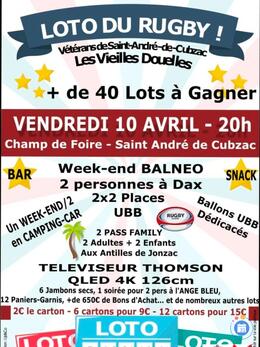 Image du loto Loto des VIEILLES DOUELLES, anciens du rugby