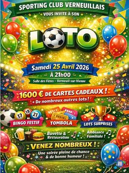 Affiche du loto loto du foot