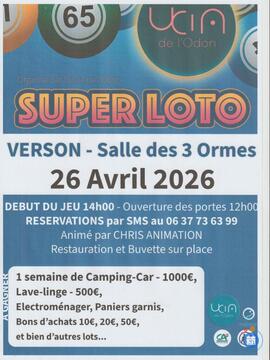 Image du loto Super loto ucia a verson anime par chris animation