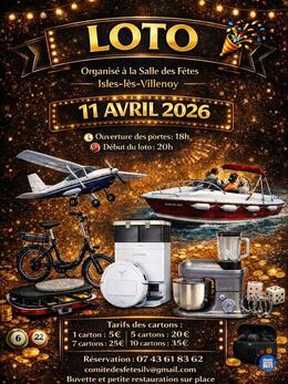 Affiche du loto Loto isles les villenoy