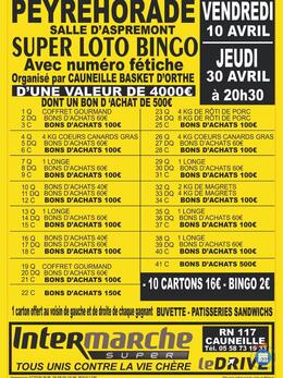 Affiche du loto Loto bingo