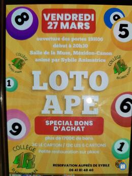 Image du loto Loto du collège