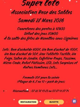 Image du loto Association Rose des Sables