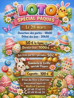 Image du loto Loto spécial pâque