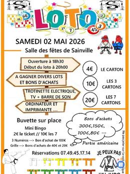Image du loto Loto de l'association judo tatamis garancieres sainville