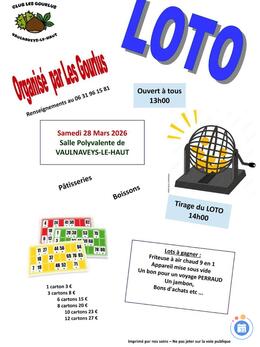 Image du loto Loto du Club LES Gourlus