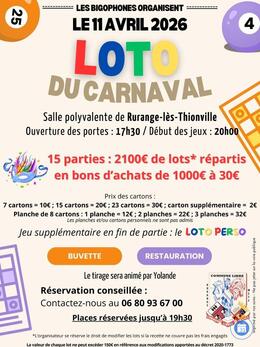 Image du loto Loto du Carnaval