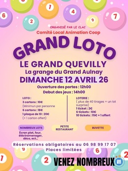 Affiche du loto Loto