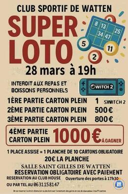 Image du loto Loto club sportif de watten